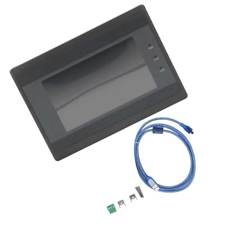 652F ARM9 Touchscreens Monitor IP65 Protections 9 Pin Serial Port Interfaces For PLC Controllers Connectivitys