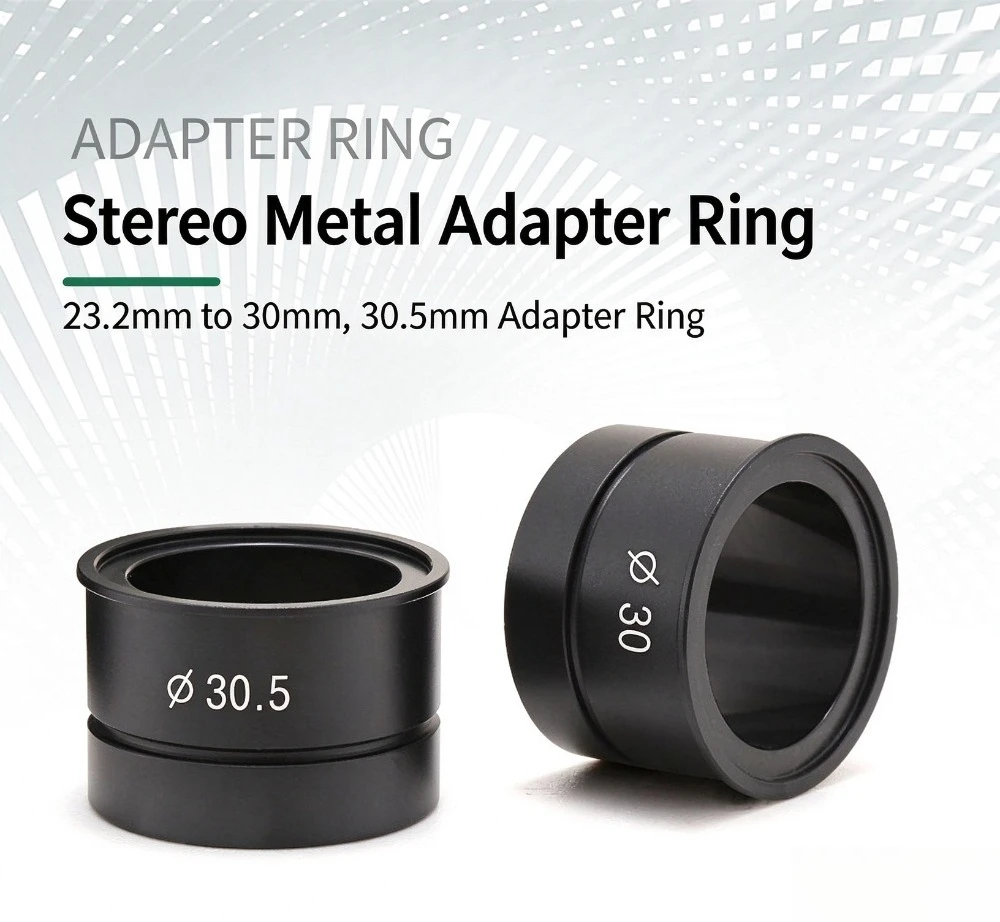 23.2mm to 30mm 30.5mm Electronic Eyepiece Camera Accessories Conversion Adaptor Tube Biological Microscope Adapter Ring