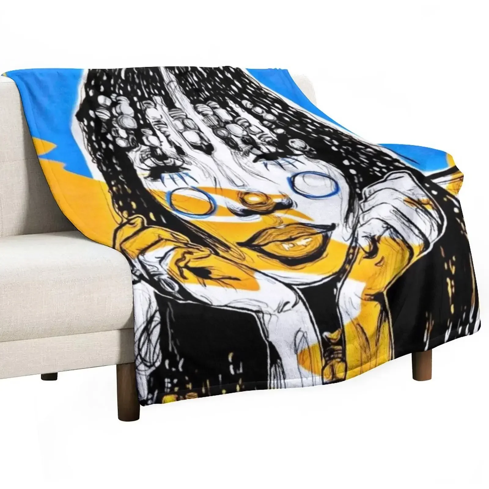 good days sza Throw Blanket wednesday For Decorative Sofa blankets ands Blankets