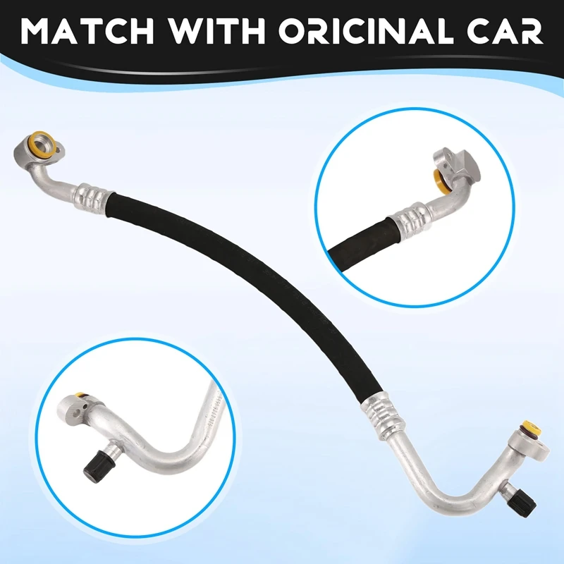 A/C Suction Line Hose Assembly For BMW F23 F30 F33 F34 228I 320I 328I 428I Xdrive L4 2.0L 64539217375