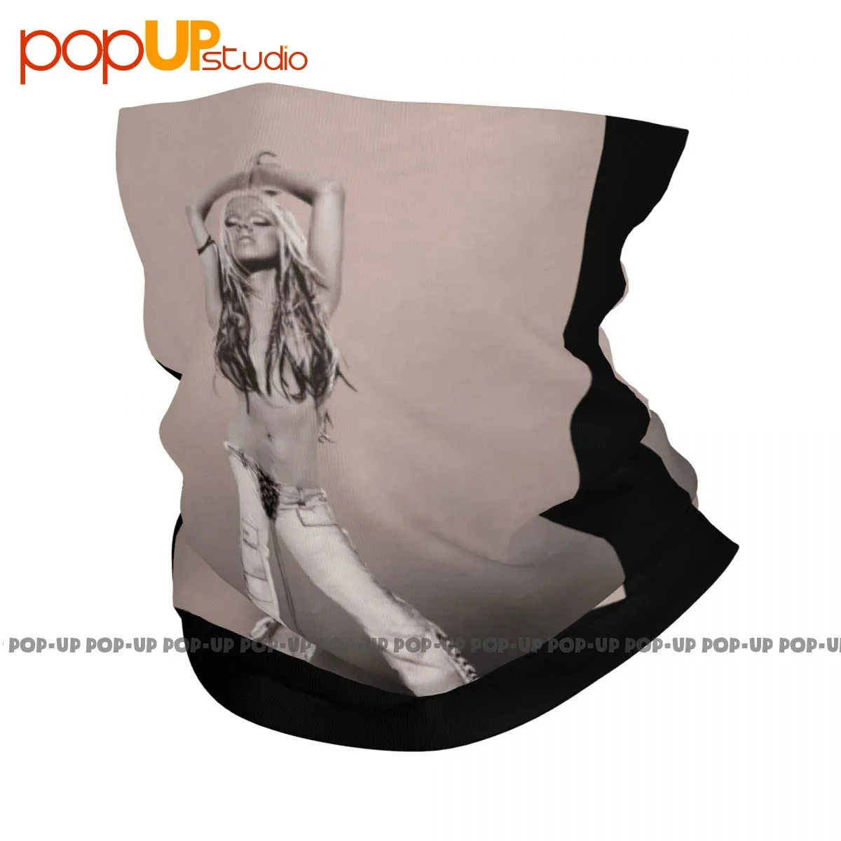 Christina Aguilera Super Star Neck Gaiter Bandana Scarf Face Mask