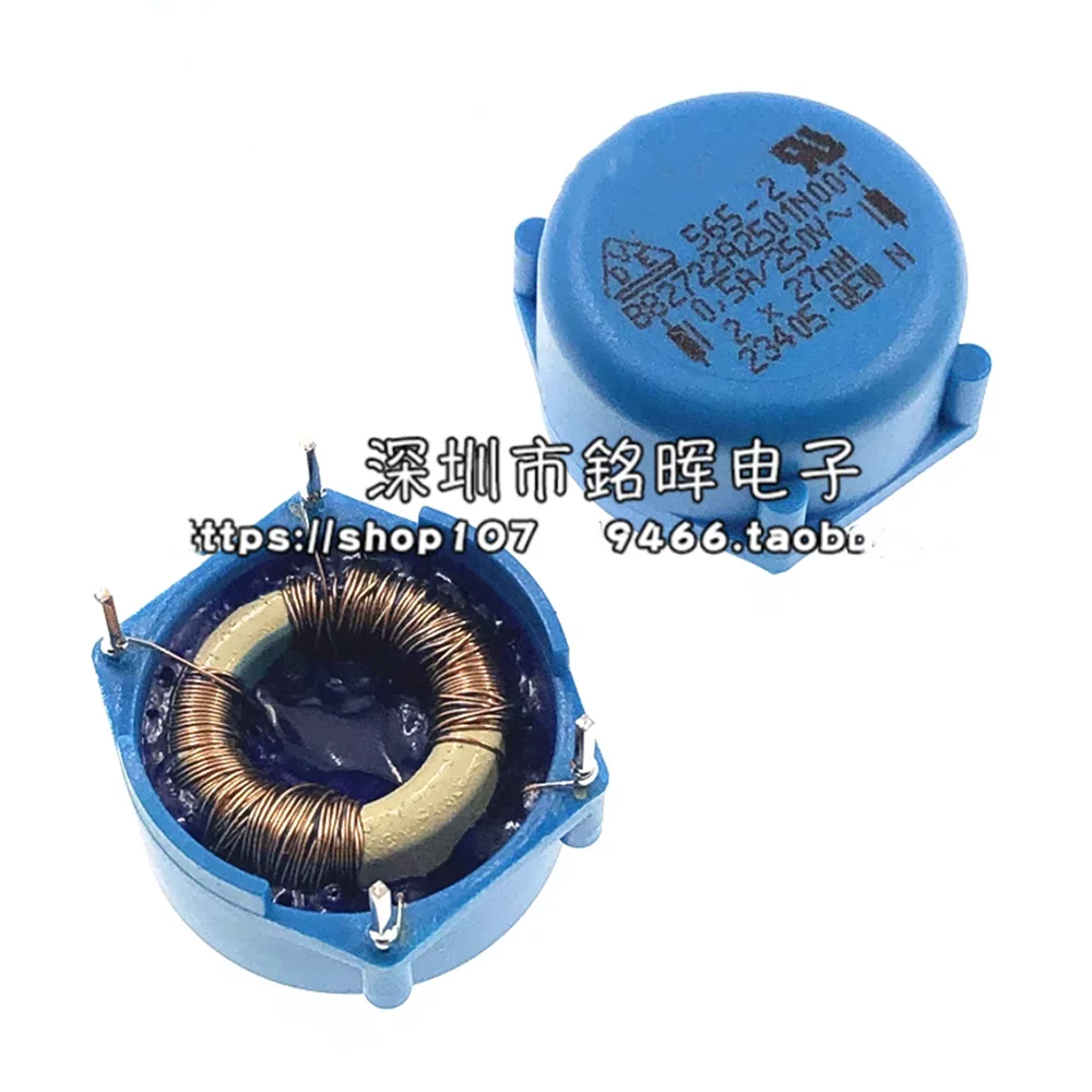 

Оригинальный новый 100% B82722A2501N001 индуктор 2X27mH 0.5A 250V