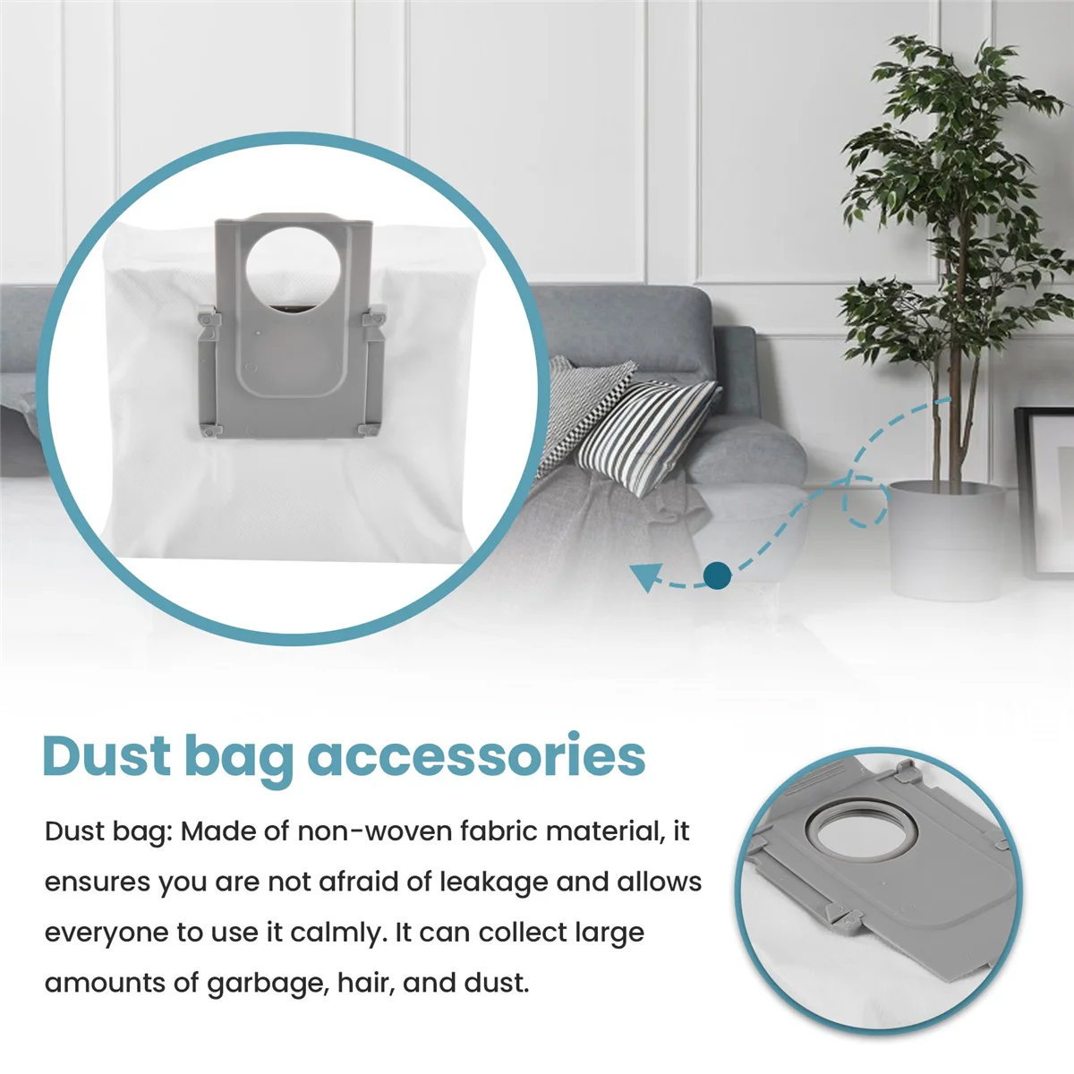 

Суперпредложения Сменные аксессуары для пылесборника для Roborock T8, G10S, Q7 MAX, Q7 Max+, S7 MAXV Ultra Robotic Vac