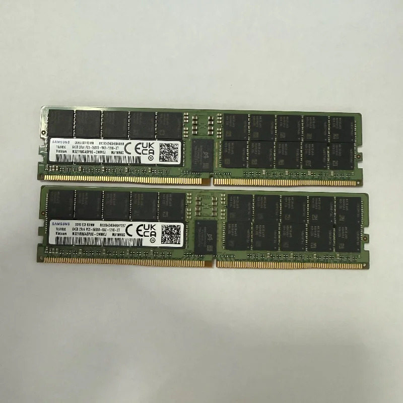 메모리 신제품 PC5-5600B M321R8GA0PB0-CWM RAM 64GB (1x64GB) DDR5 5600Mbps PC5600B 2Rx4 ECC 서버 메모리
