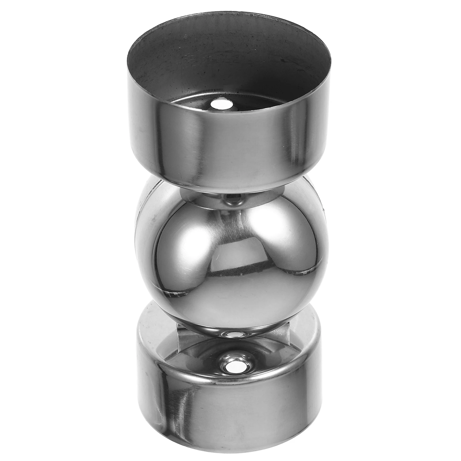 Conector de pasamanos de alta resistencia, accesorio de tubería de acero inoxidable para sistema de barandilla de escalera, instalación sencilla, pasamanos de diseño elegante