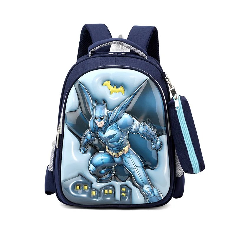 Marvel Nieuwe Cartoon Spider-Man Basisschool Rugzak Anime Cartoon 3D Hard Shell Rugzak voor kinderen van de 1e-2e leerjaar