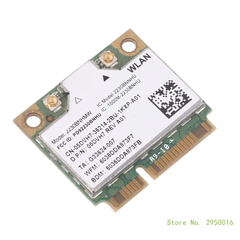 2230BNHMW Wireless-N 2230 300Mbps PCI-E BT + WIFI Card for Centrino 15Z 7720 M17X 14 5DVH7 13z 5323