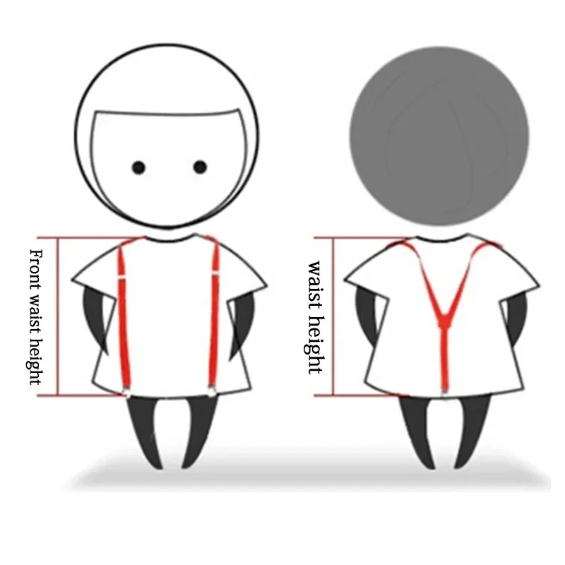 جديد الرجال الحمالات عالية مرونة قابل للتعديل 3 مقاطع قوية الحمالة الثقيلة ث السراويل الأقواس السراويل حامل ملابس الزفاف #6