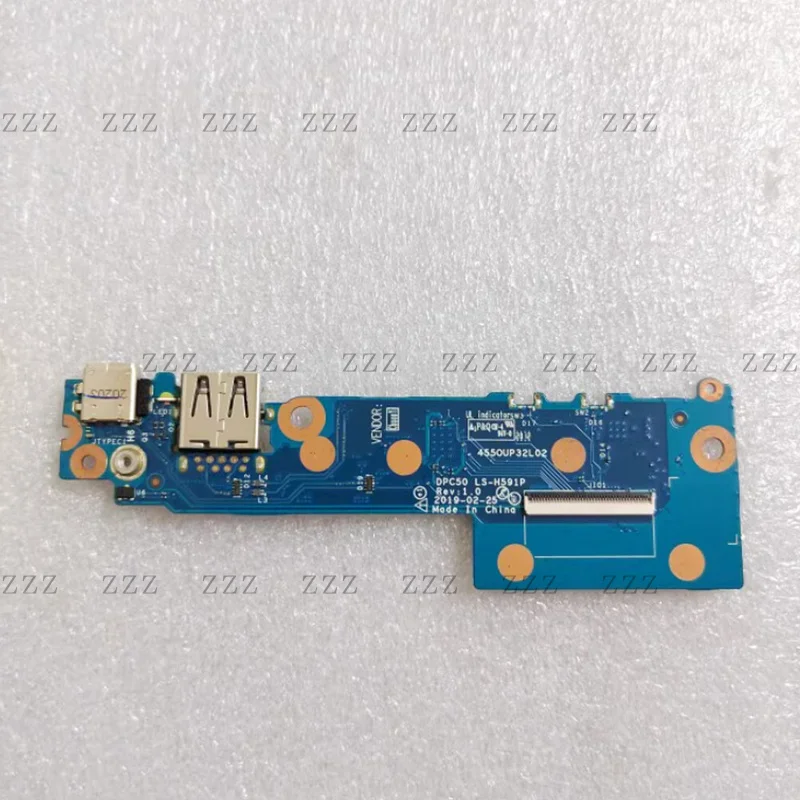 ZZ Suitable for HP ChromeBook 15-DE USB Small Motherboard Type-C Interface Board LS-H591P
