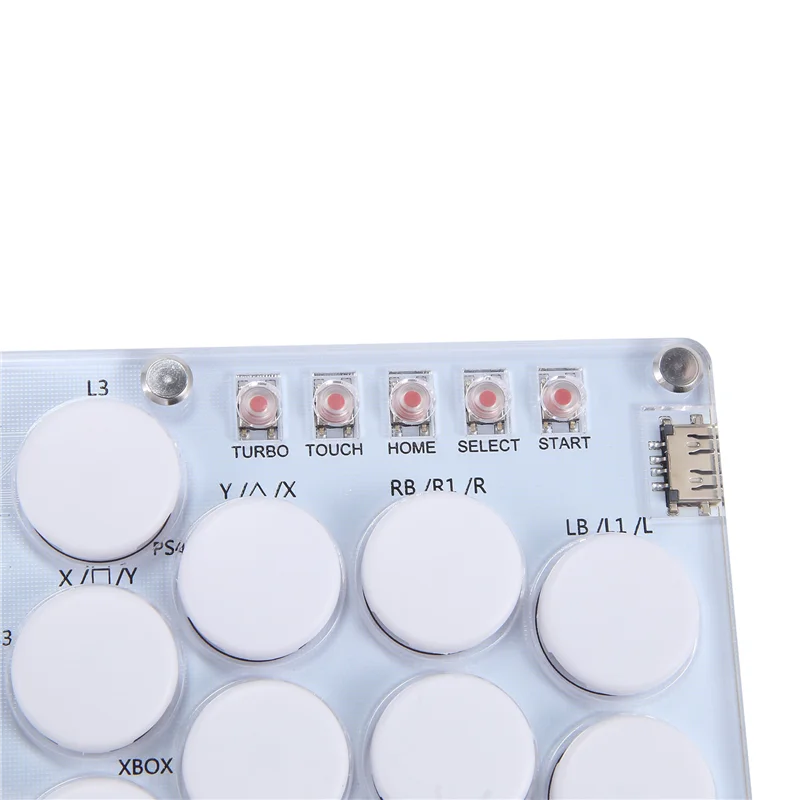 A30F-16Key Joystick Hitbox Keyboard Arcade Stick Controller For PS4/PS3/Switch/Steam Arcade Hitbox Controller Fight Sticks