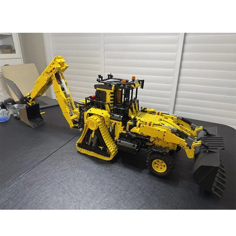 

MOC-189156New Super Heavy Backhoe Loader (Power Functions Version) V1.1Building Block Model6923parts Boy Building Block ToysGift
