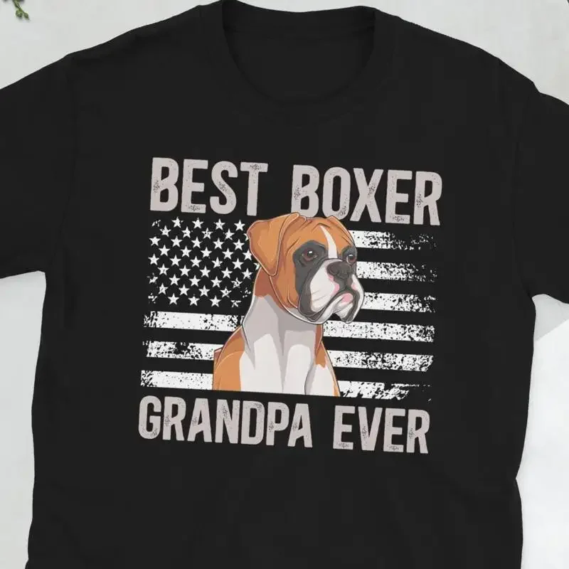 Proud Boxer Grandpa Of A Grandfather s T Shirt