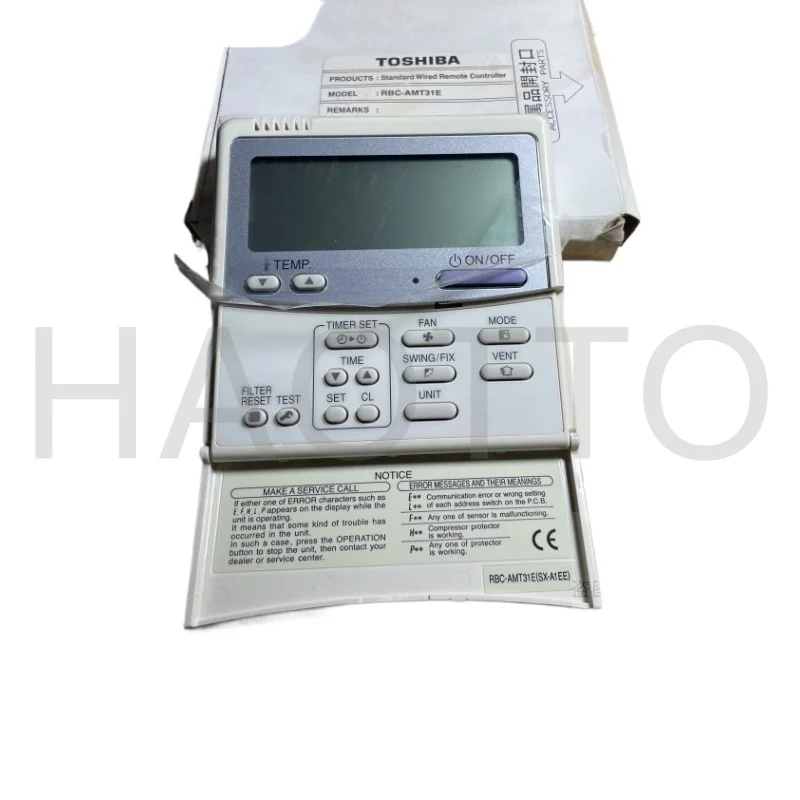 Brand New For Toshiba, Original, Central Air Conditioner, Wire Controller, Wired Remote Control RBC-AMT31E 32E Hand Manipulator