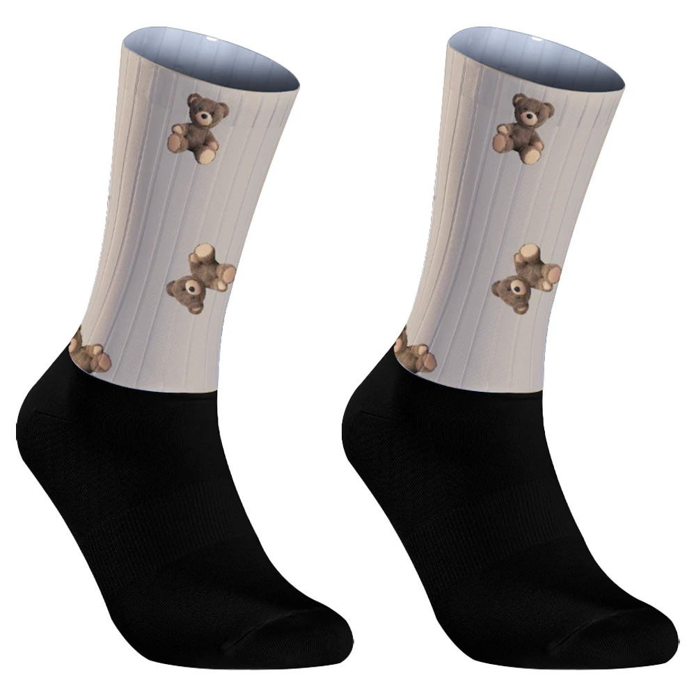 Homens e mulheres Hip-hop Sports Socks, ciclismo Socks, bicicleta Socks, Basquete Socks, Corrida Socks, Street Fashion, Roller Skating, Novo