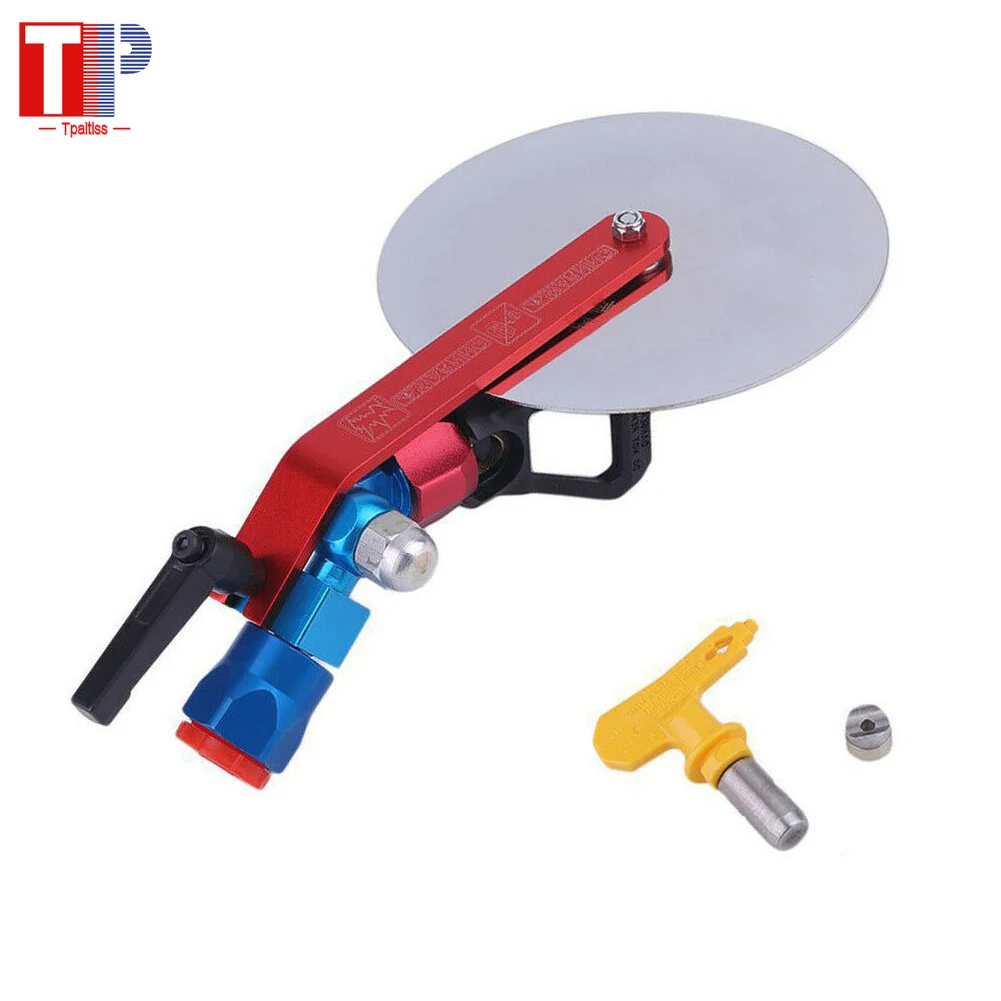 

Tpaitlss 7/8-Inch Spray Guide Accessory Tool Color Separation Baffle with 517 Tip Nozzle for Airless Paint Sprayer