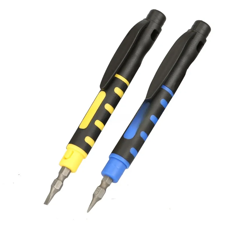 Multi-Purpose Screwdriver Four-in-One Screw Screwdriver Portable S2 Removal Pen Tool Cross Word Converter Screwdriver