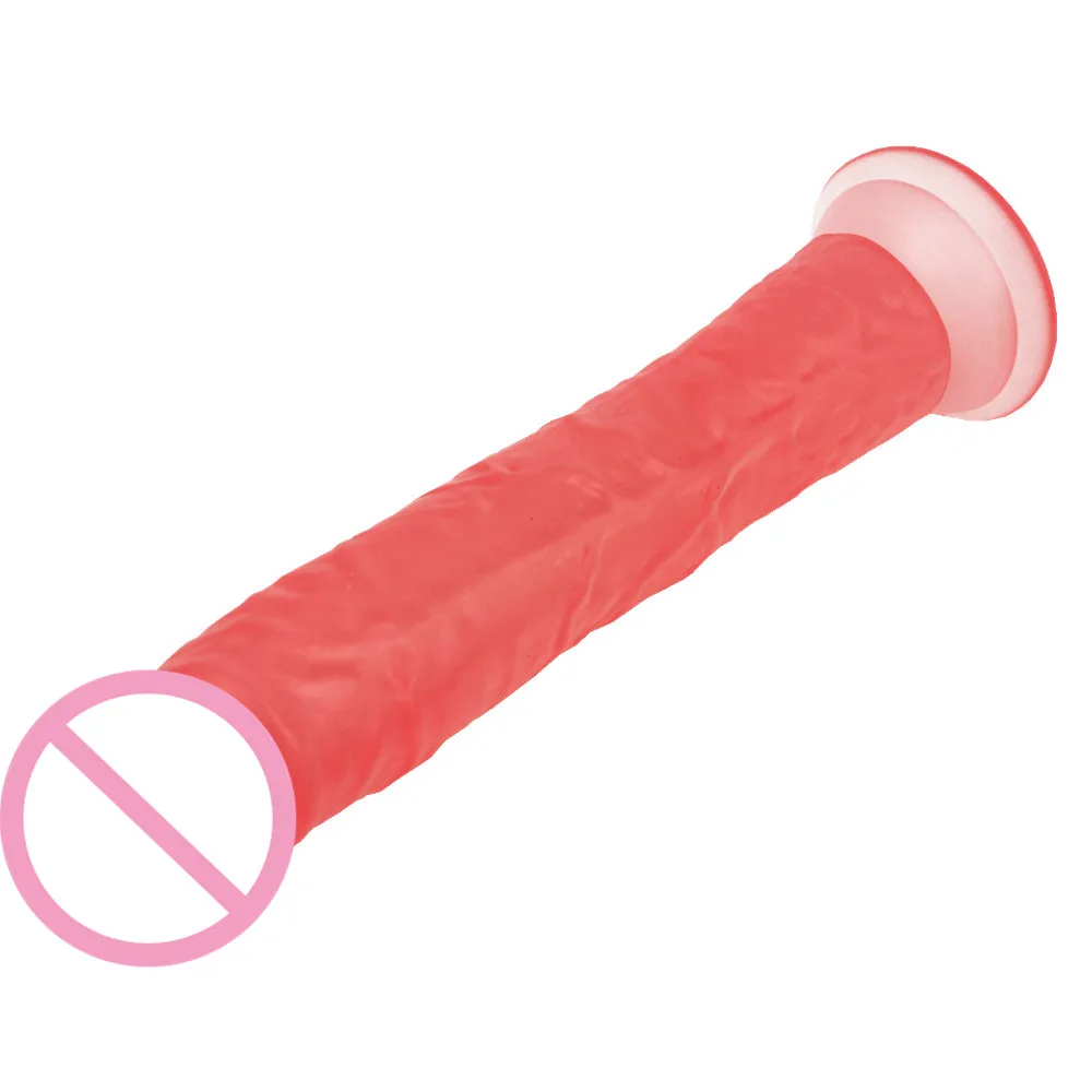 21cm long Big Dildo Realistic Jelly Penis with Strong Suction Cup dildo & Vibrator big cock Sex Toy for Woman Adult Sex Products