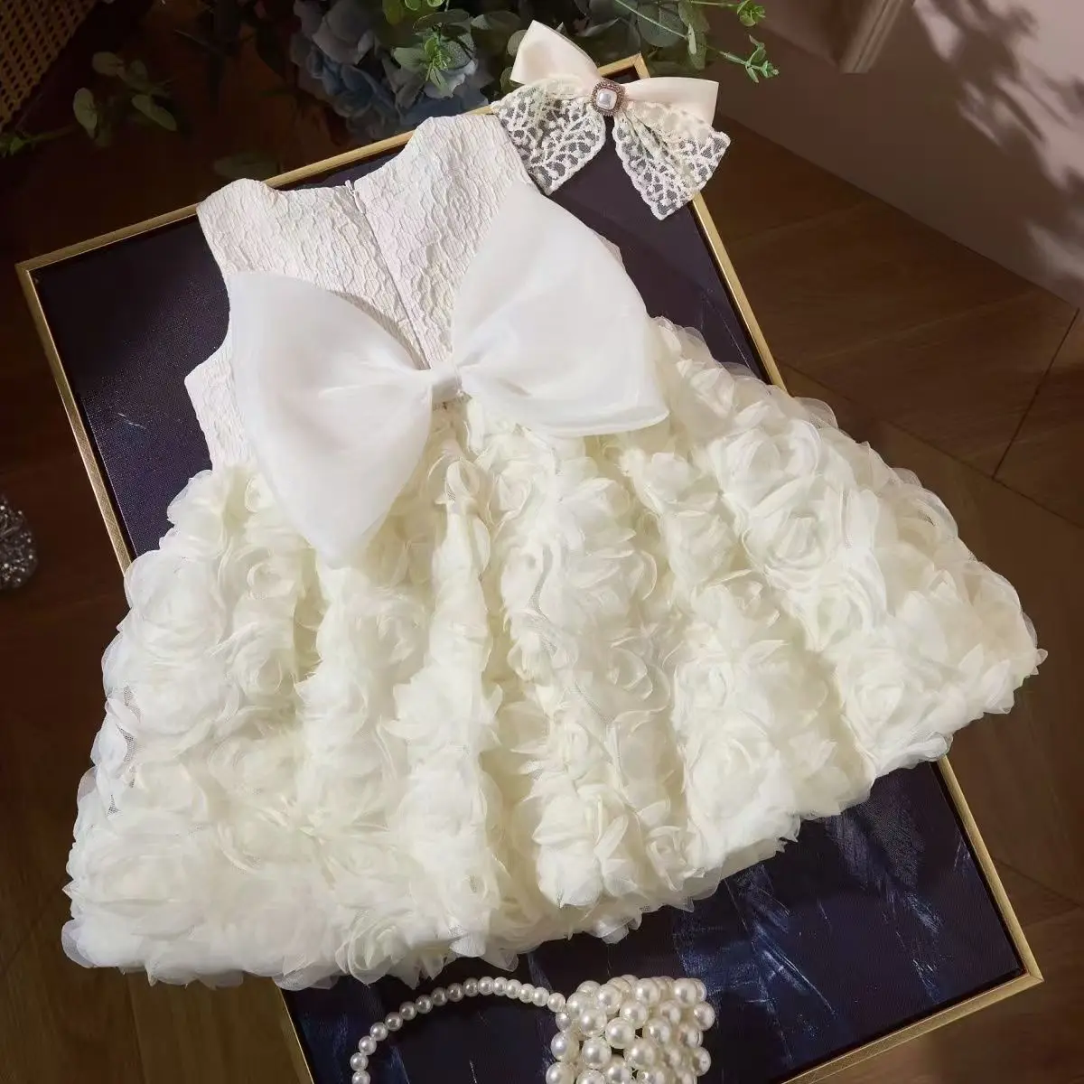 

Summer Lolita Flower Fairy Dress for Girls Baby Princess Dress Super Cute Mesh Dress Birthday Dress Puffy Dress Trendy