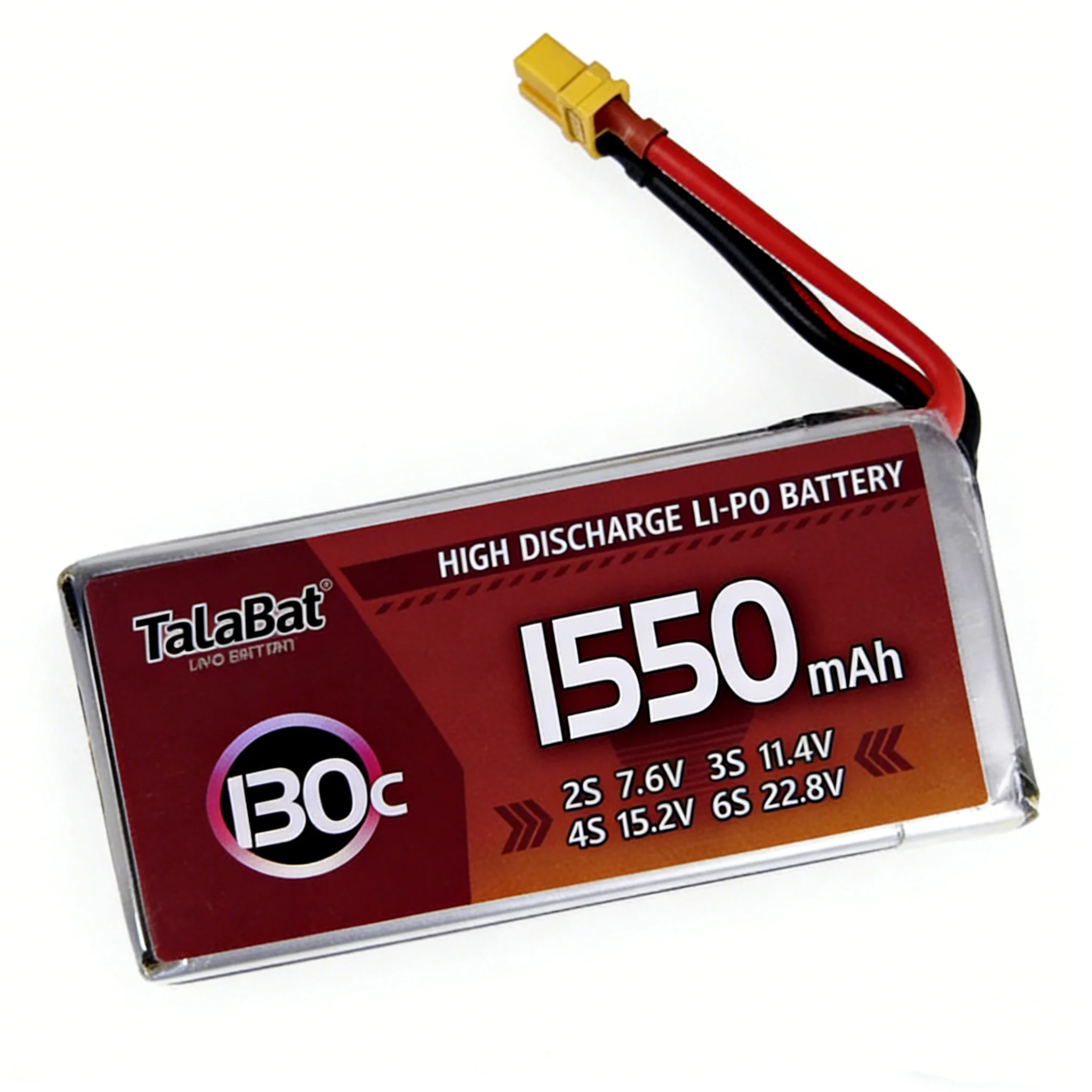 Upgrade 6s 22.2V 1550mAh 130C LiPo Battery For RC Helicopter Quadcopter FPV Racing Drone Parts 22.2v Drones Battery With XT60