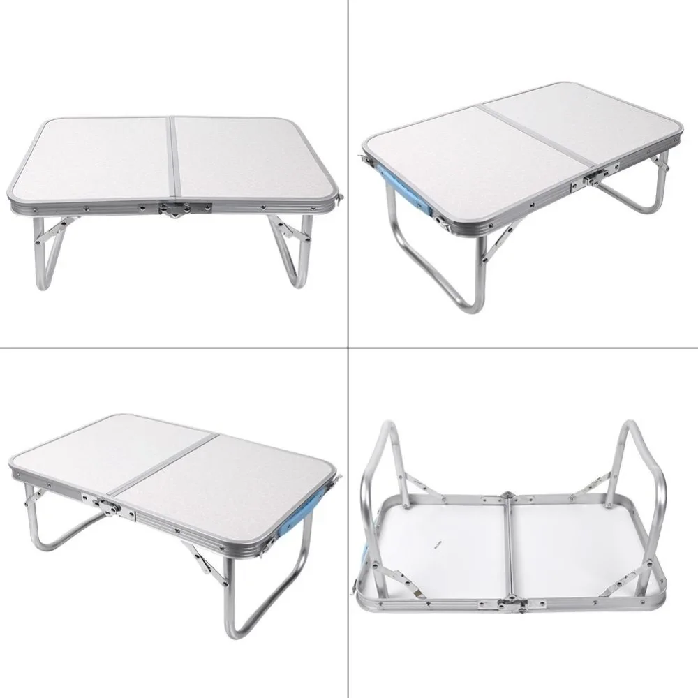 Table pliante en alliage d'aluminium, table portable pour le camping en plein air, pique-nique