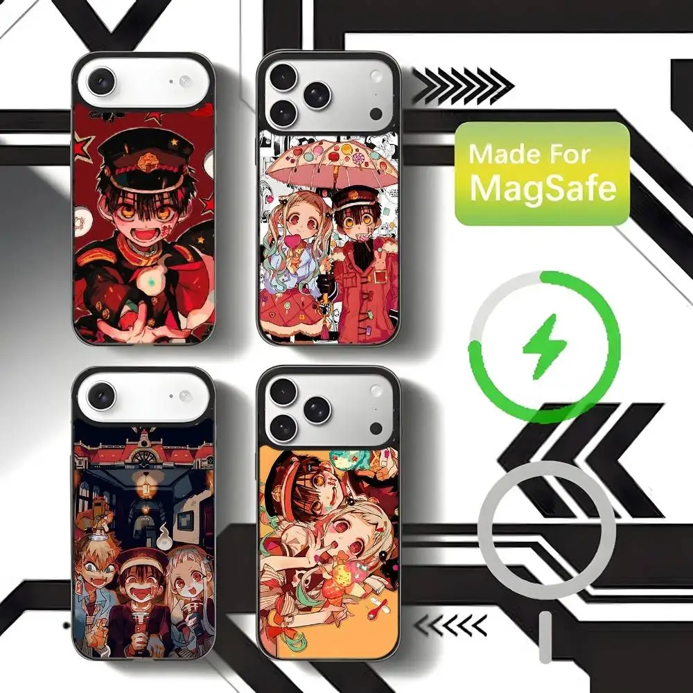 

Toilet Bound Hanako Kun Phone Case For iPhone 17,16,15,14,13,12,11,Pro,Max,Plus,Mini,SE4,E Magnetic Magsafe Wireless Charging
