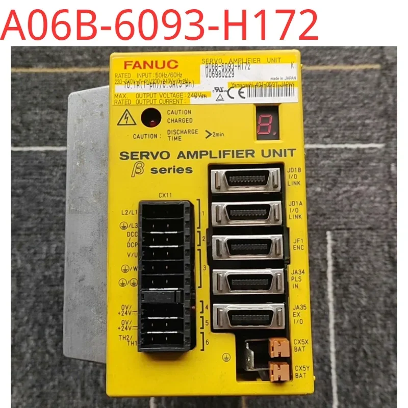 A06B-6093-H172 Second-hand tested ok  Servo Drive in good Condition