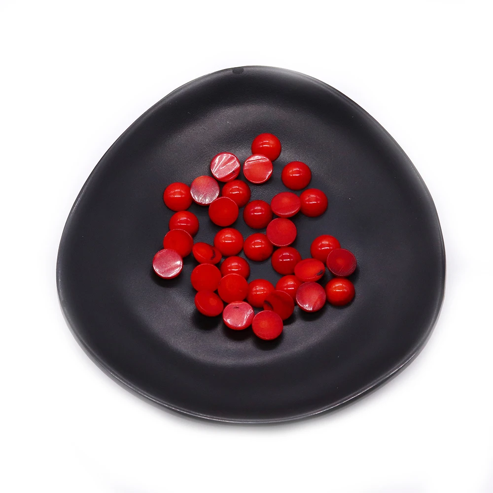 

Wholesale ! Artificial Round Red Coral Ring Stone Beads High Quality Beads for Jewelry Making DIY Earrings Bracelets Necklaces