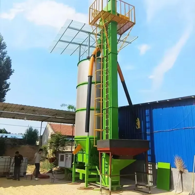 Customized Commercial Maize Dryer Machine 30-100 Tons/Day Grain Drying Tower For Rice Wheat Corn With CE Certification