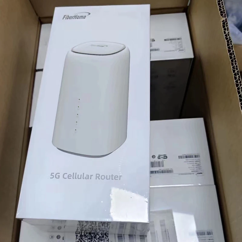 Unlocked FiberHome LG6121F 5G CPE Modem Router WiFi6 AX1800 Dual Mode NSA SA 4G & 5G Wireless Router With SIM Card Slot