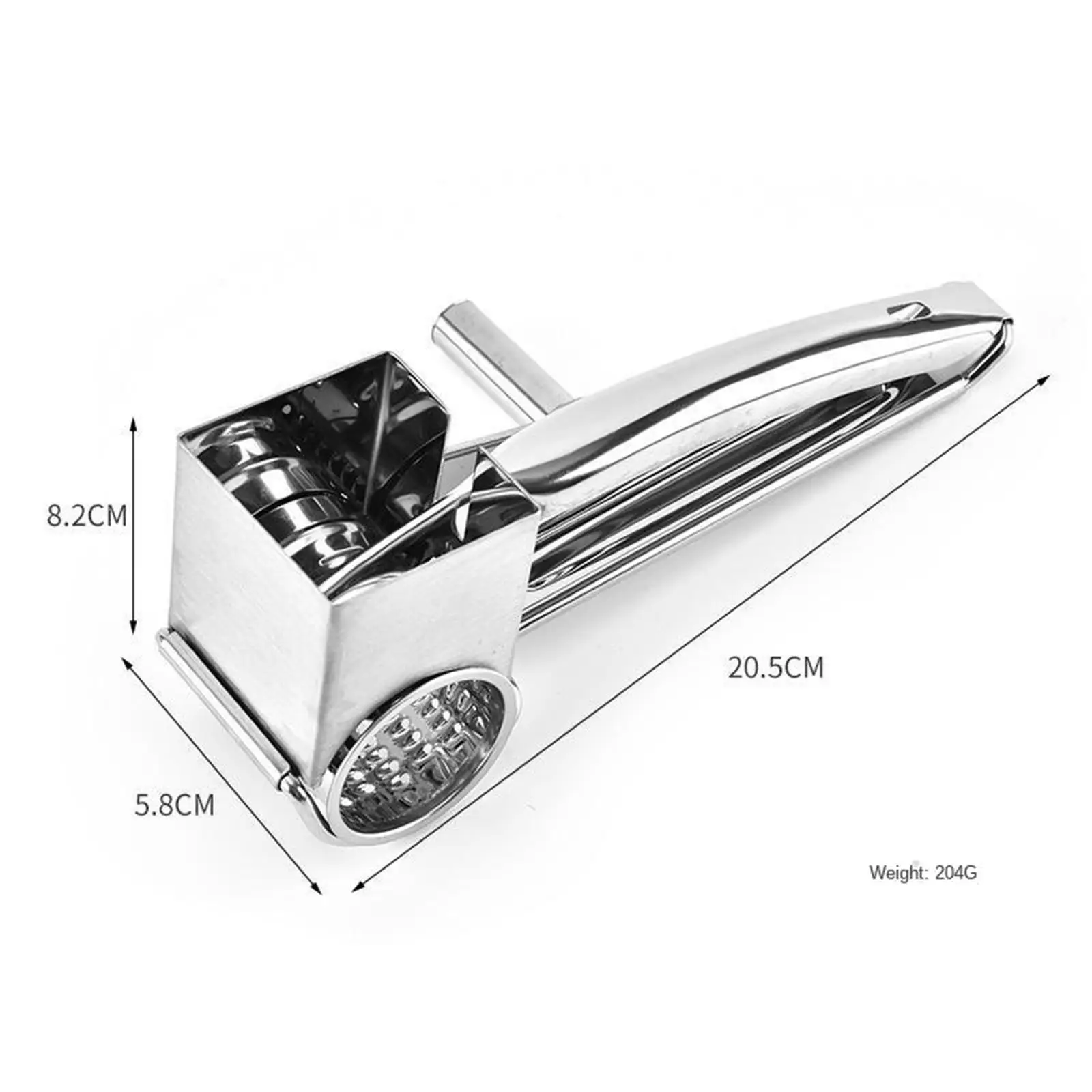 Rotary Grater Food Nut for Cheese Grating Nuts Grinding Fruits