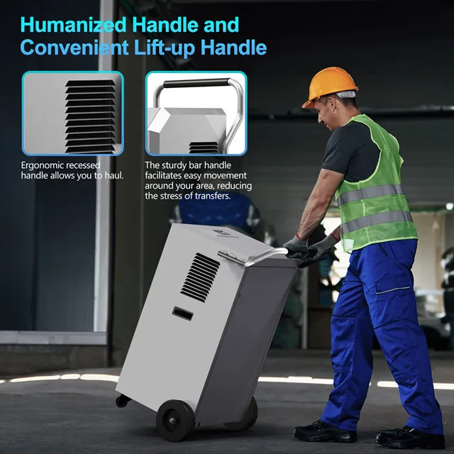 مجفف هواء محمول مزيل الرطوبة الصناعي للفنادق 150L/D رائجة البيع مزيل الرطوبة تايلاند الهواء المعادن مزيل الرطوبة التجاري #5