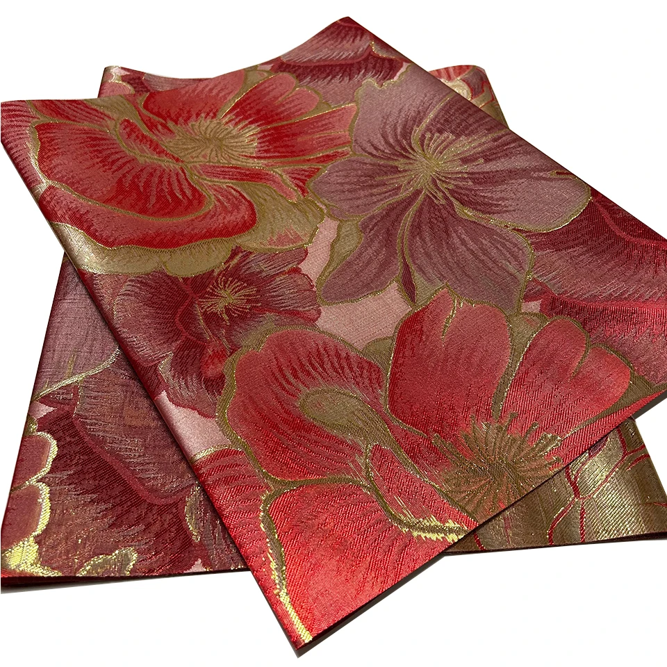 

Latest African Sego Gele Material, 3D Flower Original Headscarf Fabric, Premium Quality Women Party Outfits Traditional TXH-23-8