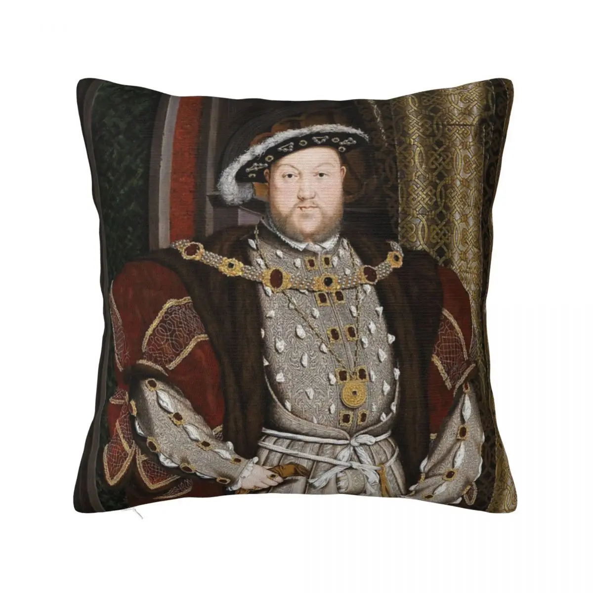 Henry Viii Of England Pillows Sofa Cushion Cover Room Decorating Items Pillow Case Pillow Cover