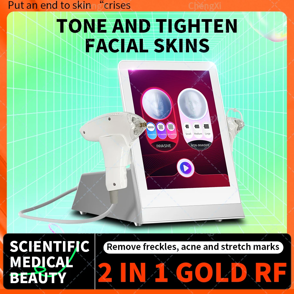 2 в 1, радиочастотная мокроигольная