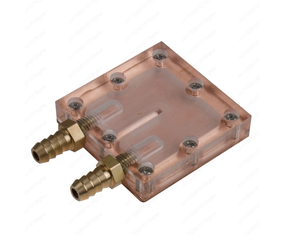 Semiconductor Refrigeration Water Cooling Block Mobile Phone Radiator Pure Copper Copper Mobile Game Cooling