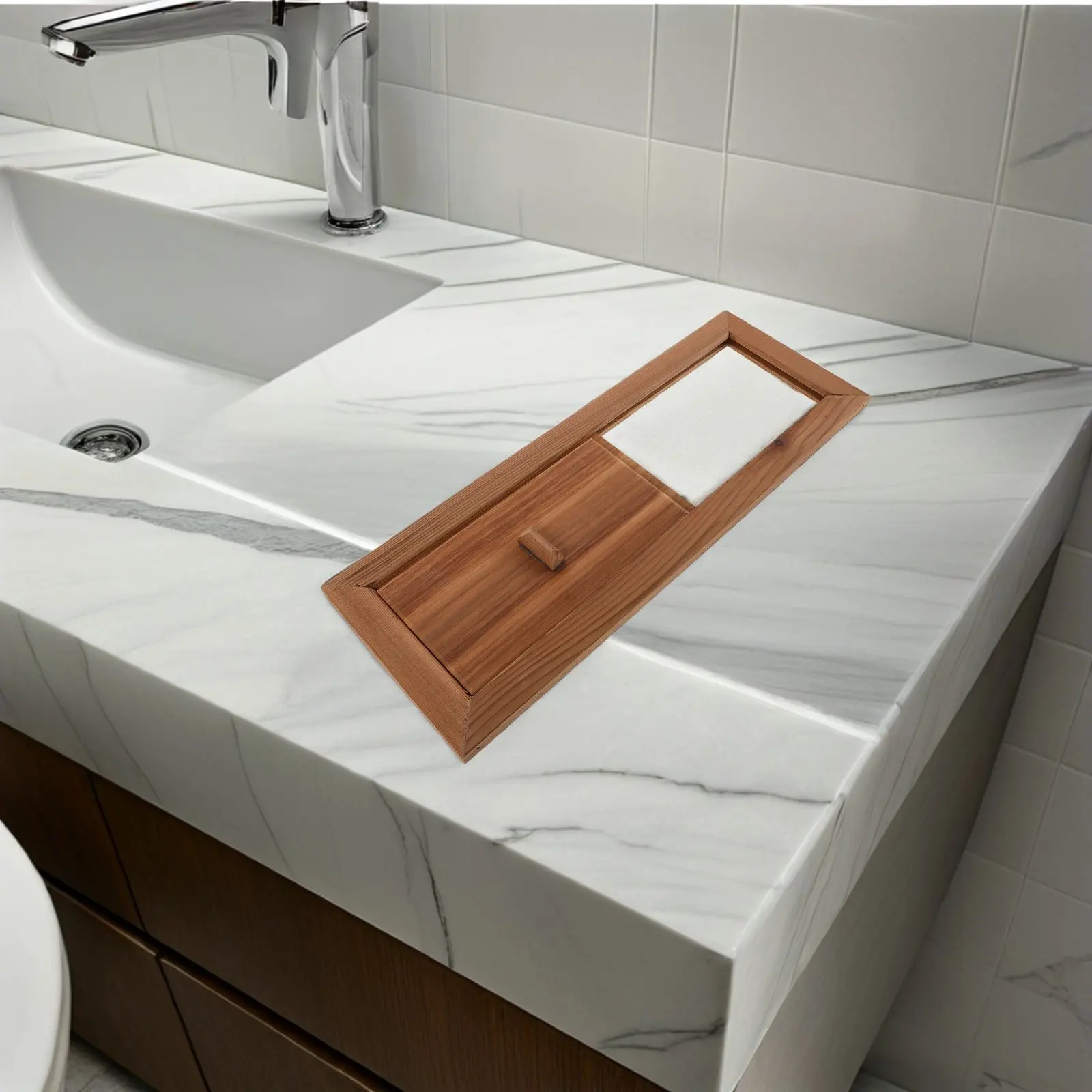 

Sauna Room Air Vent Panel with Wooden Finish - Efficient Ventilation Device for Steam Room Air Circulation and Easy Maintenance