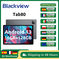 Blackview Tab 80 Android 13 Tablet 8GB + 128GB 10.1-inch HD Display T606 Octa Core 7680mAh 2.4G/5G WiFi 13MP Rear Camera 4G tablet