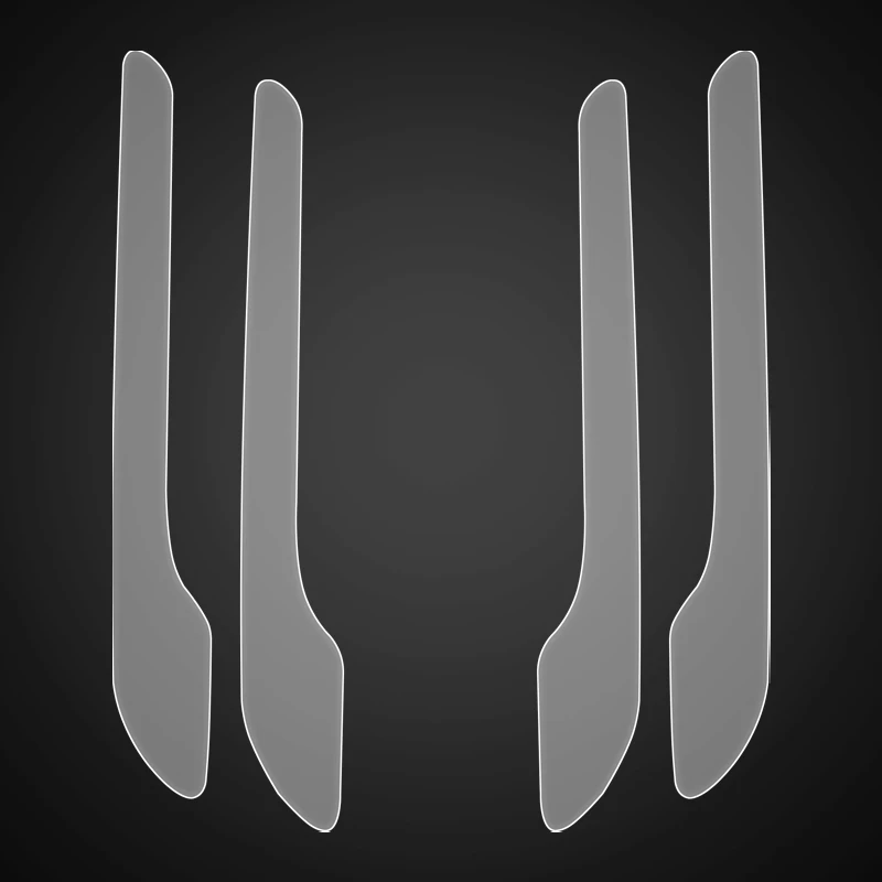 Door Handle Protective Film Modified Car For Tesla Inc. MODEL 3 2019-2025 Transparent Tpu Special Protective Film Accessories