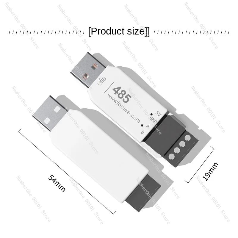 USB to 485 Module with Casing, Industrial Grade High-speed 6M Baud Rate CH343+SP3485