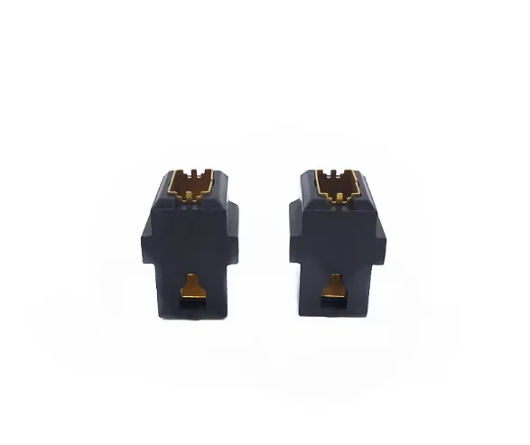Pair Copper Carbon Brush Holder - Premium Carbon Brush Frame for Electric Motors & Power Tools Accessories