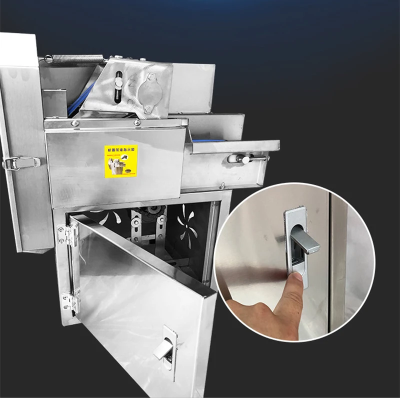 آلة تقطيع الخضروات الصناعية آلة تقطيع الكراث الكهربائية التجارية آلة تقطيع البصل