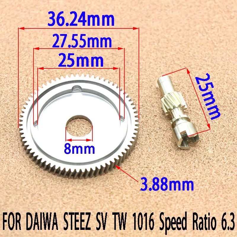 FOR DAIWA Steez ZILLION Gear Big Small Tooth Baitcasting Reel Drum wheel Spinning Repair Accessories