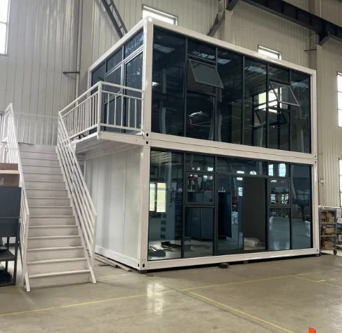 Factory Direct Sale Prefabricated Office Building Easy Assemble Modern Micro House Modular Container Prefabricated House