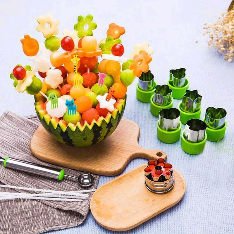 Sandwich-Ausstecher-Set für Kinder, Lebensmittel, Kekse, Brot, Formenbauer, Obst- und Gemüseformen, Schneidform, Backwerkzeuge für Kinder – Detail 15