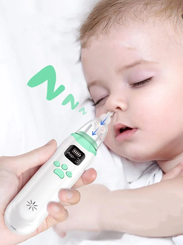 Nasal Aspirator For Infants And Young Children Nasal Washer Electric Newborn Baby And Children's Nasal Mucus Cleaning Tool