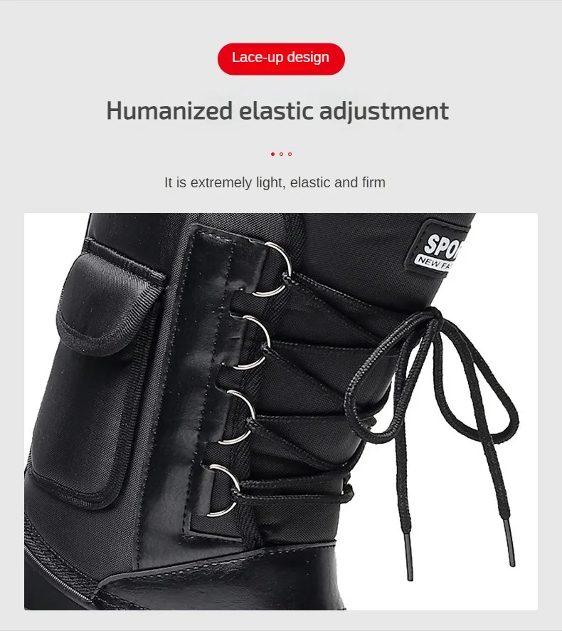 2025 neue männer Winter Stiefel Plattform männer Schnee Stiefel Warme Dicke Plüsch Wasserdichte Outdoor Angeln Arbeit Stiefel Plus größe 40-46 – Detail 13