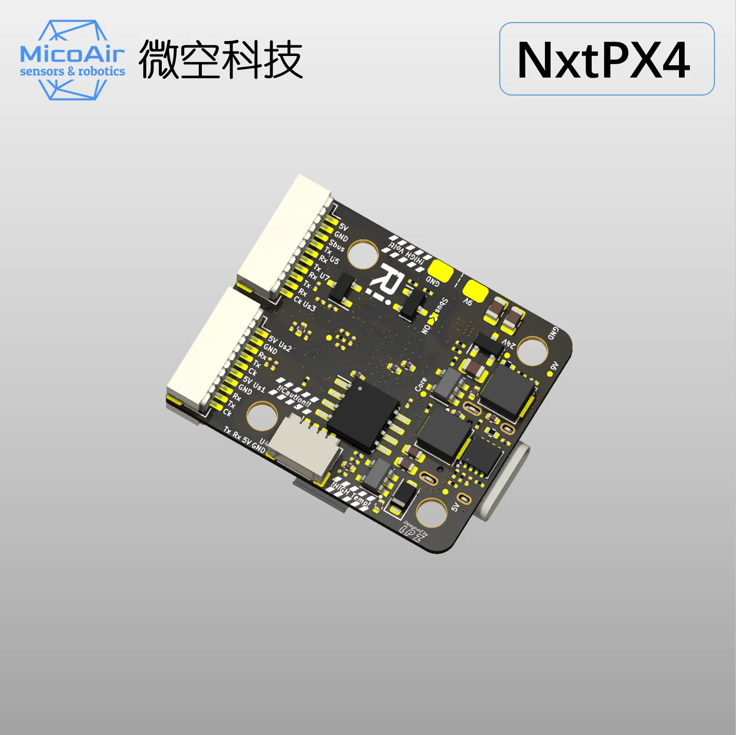 NxtPX4 v1.2.3 Open Source PX4 Flight Controller H7 Flight Controller Small Size High Performance 20*20