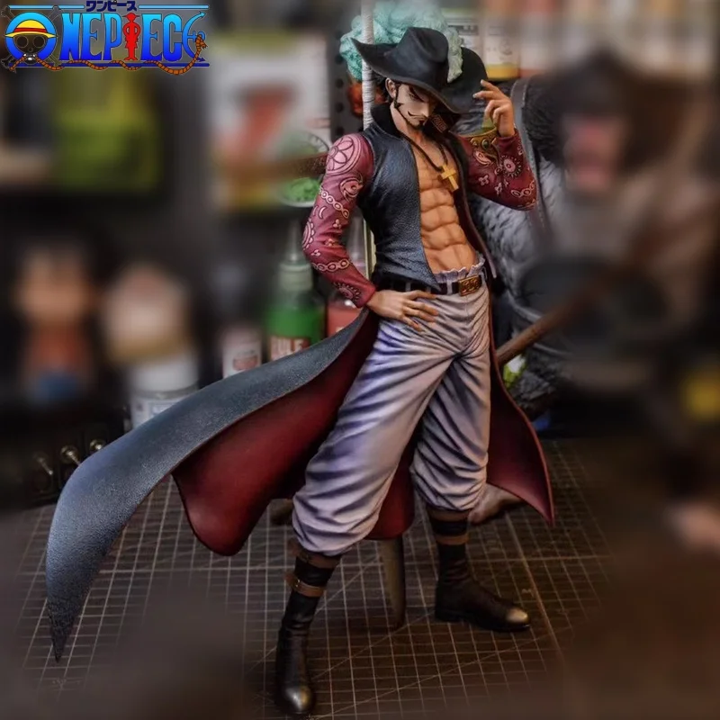 

One Piece Anime Toy Dracule Mihawk 28cm Gk Figure Model Collection Hot Blooded Comic Boy Birthday Gift