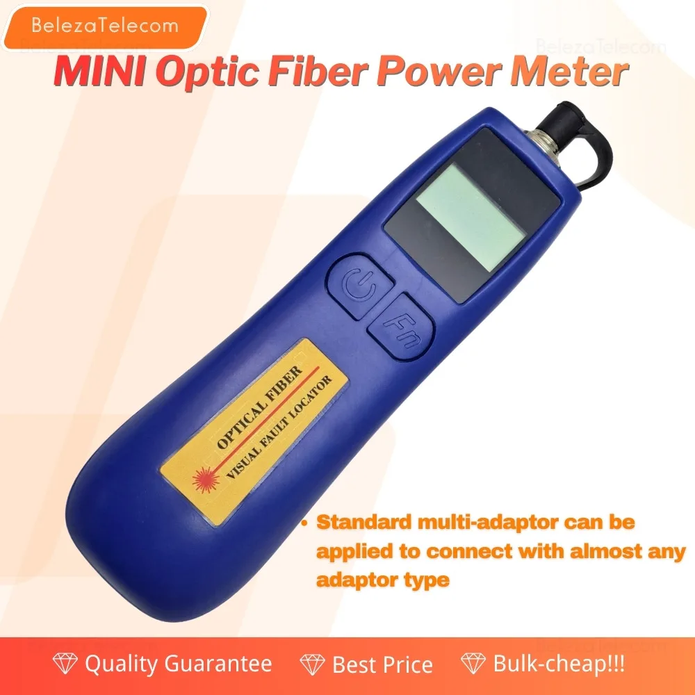Handheld 6-Wavelength Optical Power Meter (-70 to 10 dBm) for FTTH