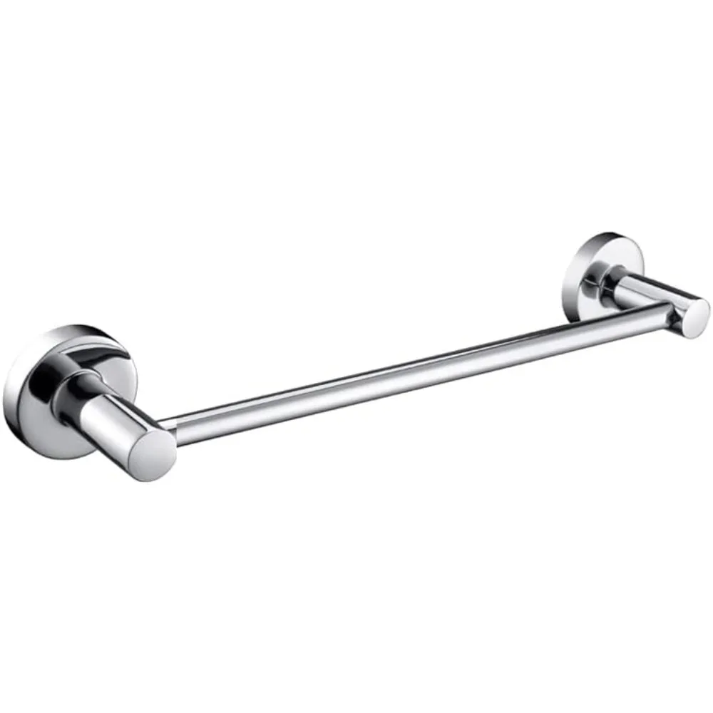 

Хромированная вешалка для банных полотенец, вешалка для полотенец из нержавеющей стали 11,8 дюйма, держатель для полотенец для ванной комнаты, настенное крепление, вешалка для кухонной ткани (хром,